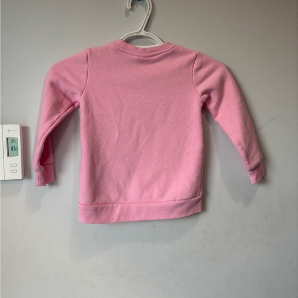 Nike Crewneck Sweater Pink and Leopard print size 3T - Picture 3 of 3